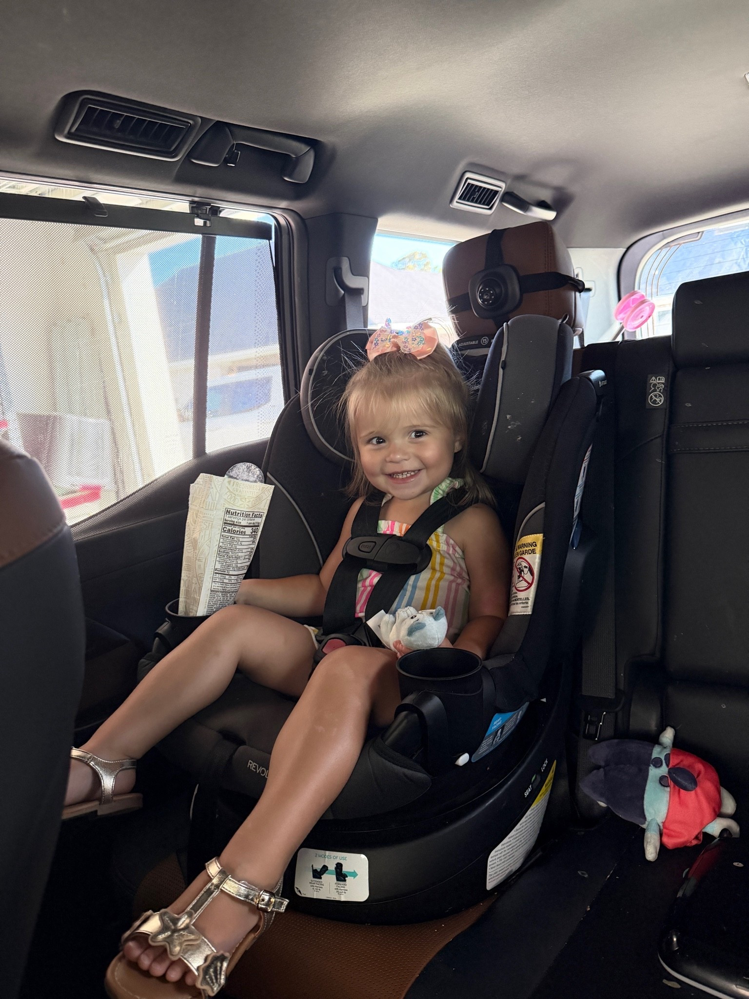 We love our 360 rotating car seat! We have a different car seat in my husband’s truck and we absolutely hate it compared to this seat. It is truly the best investment.

#LTKdayinmylife #LTKBaby #LTKKids