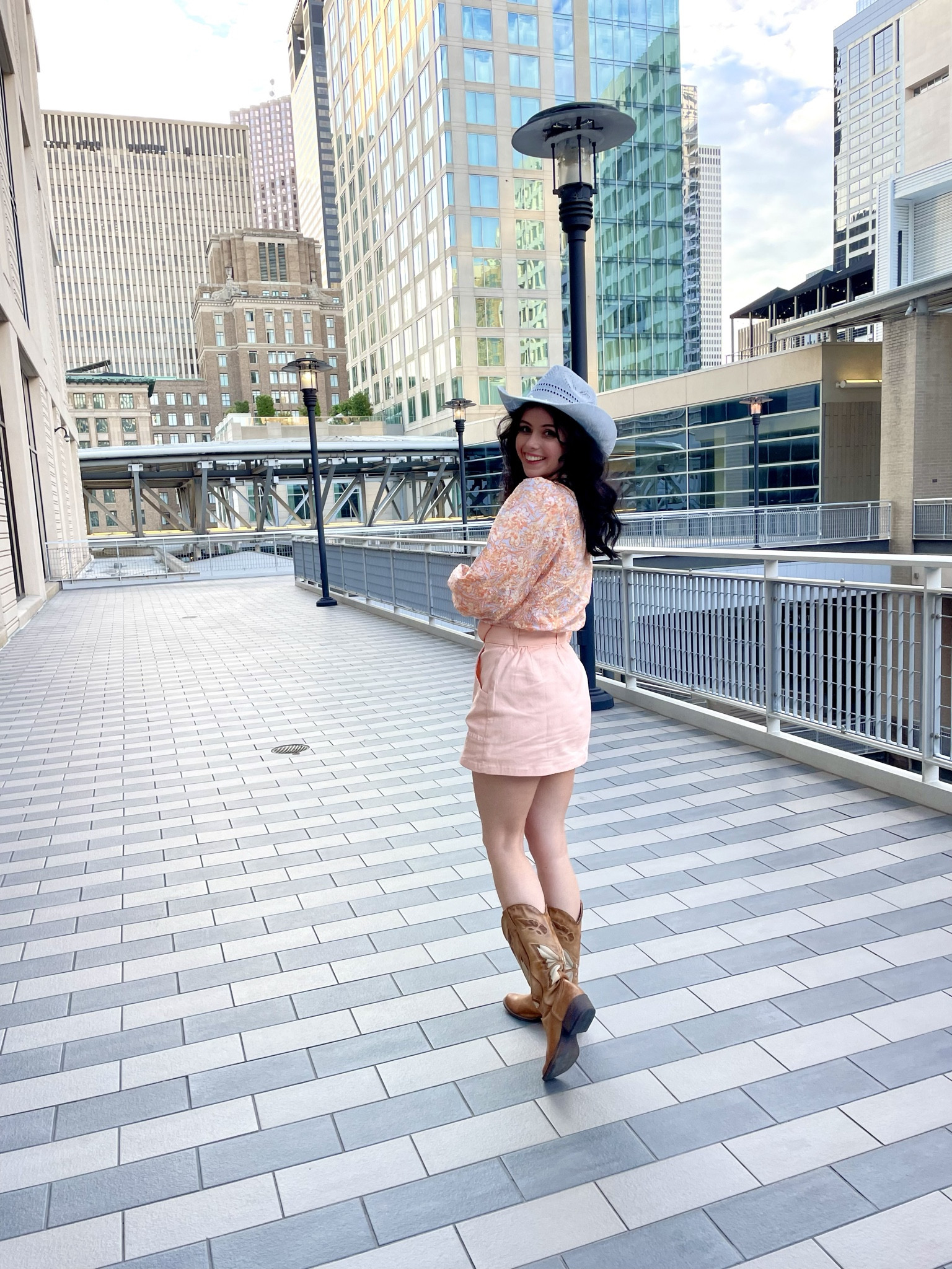 cute orange top, coral blouse, floral top, floral, cowgirl inspired, cowgirl hat, spring outfit ideas, concert outfit ideas, country music concert, cowgirl boots, cowboy outfit, spring outfit inspiration, outfit inspiration, Pinterest outfit, Pinterest worthy 

#LTKFestival #LTKfindsunder100 #LTKshoecrush