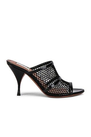 ALAÏA Net Heels in Black | FWRD 