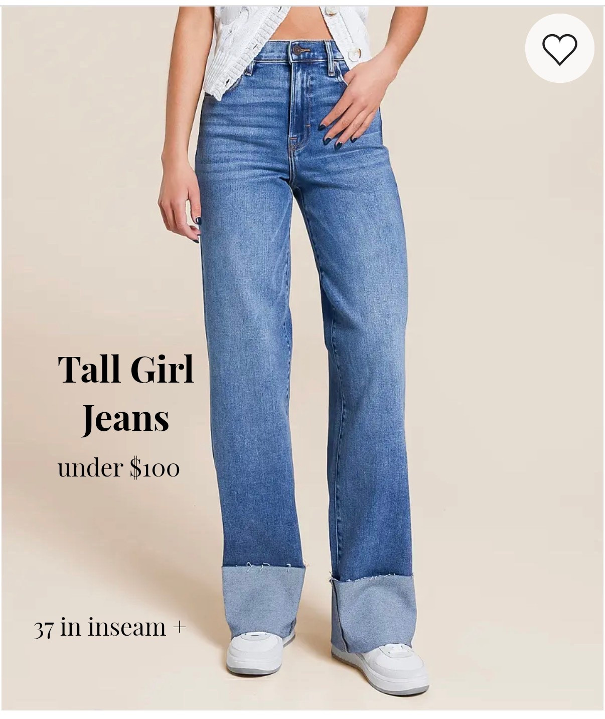 the brands that create products with long legs in mind 🤌🏽 — multiple inseam lengths (some up to 37” and additional length when you uncuff!)  

#LTKTall #LTKSeasonal #LTKFindsUnder100