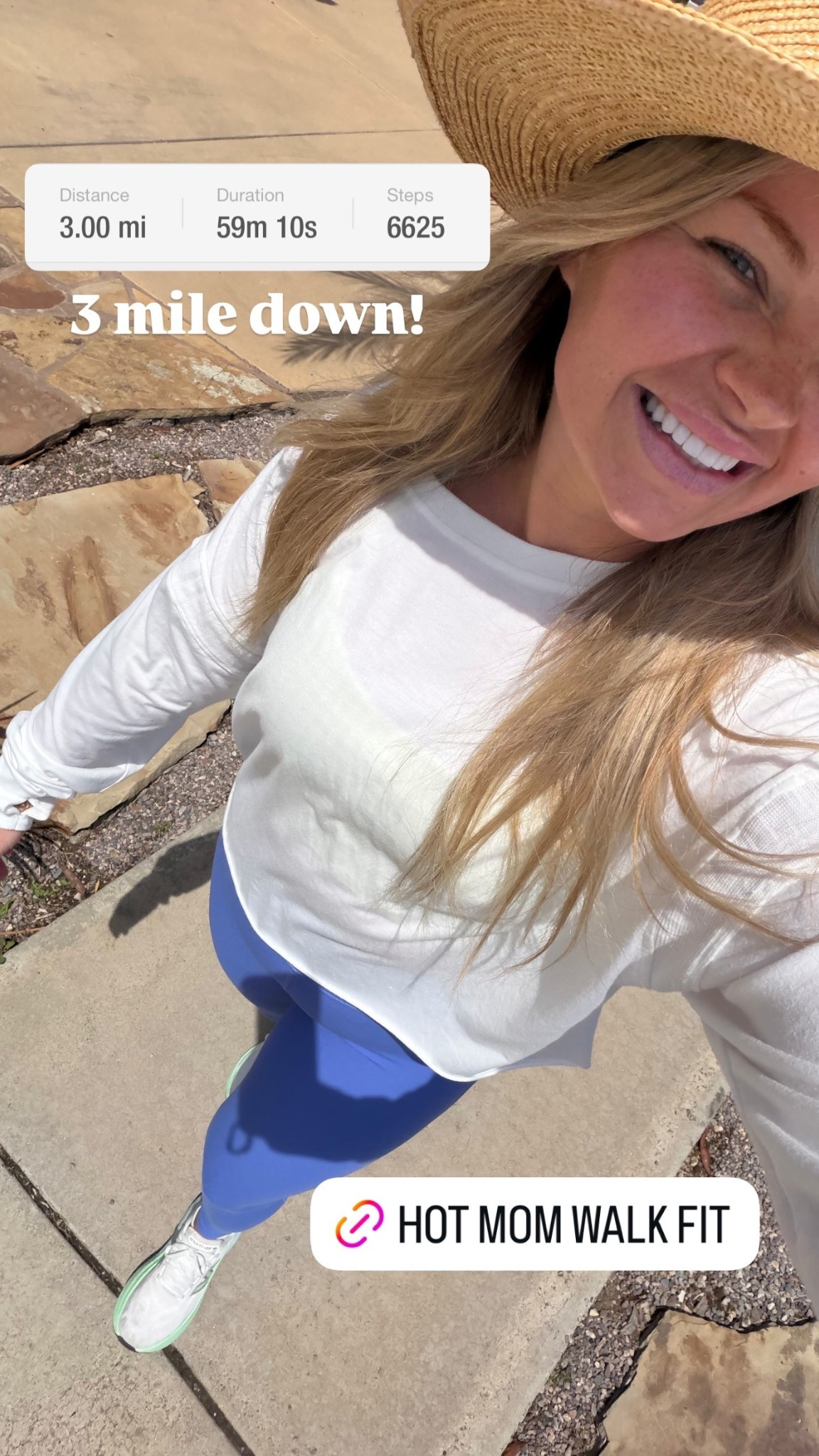 3 mile down! Hot mom fit today!!

#LTKActive #LTKMidsize