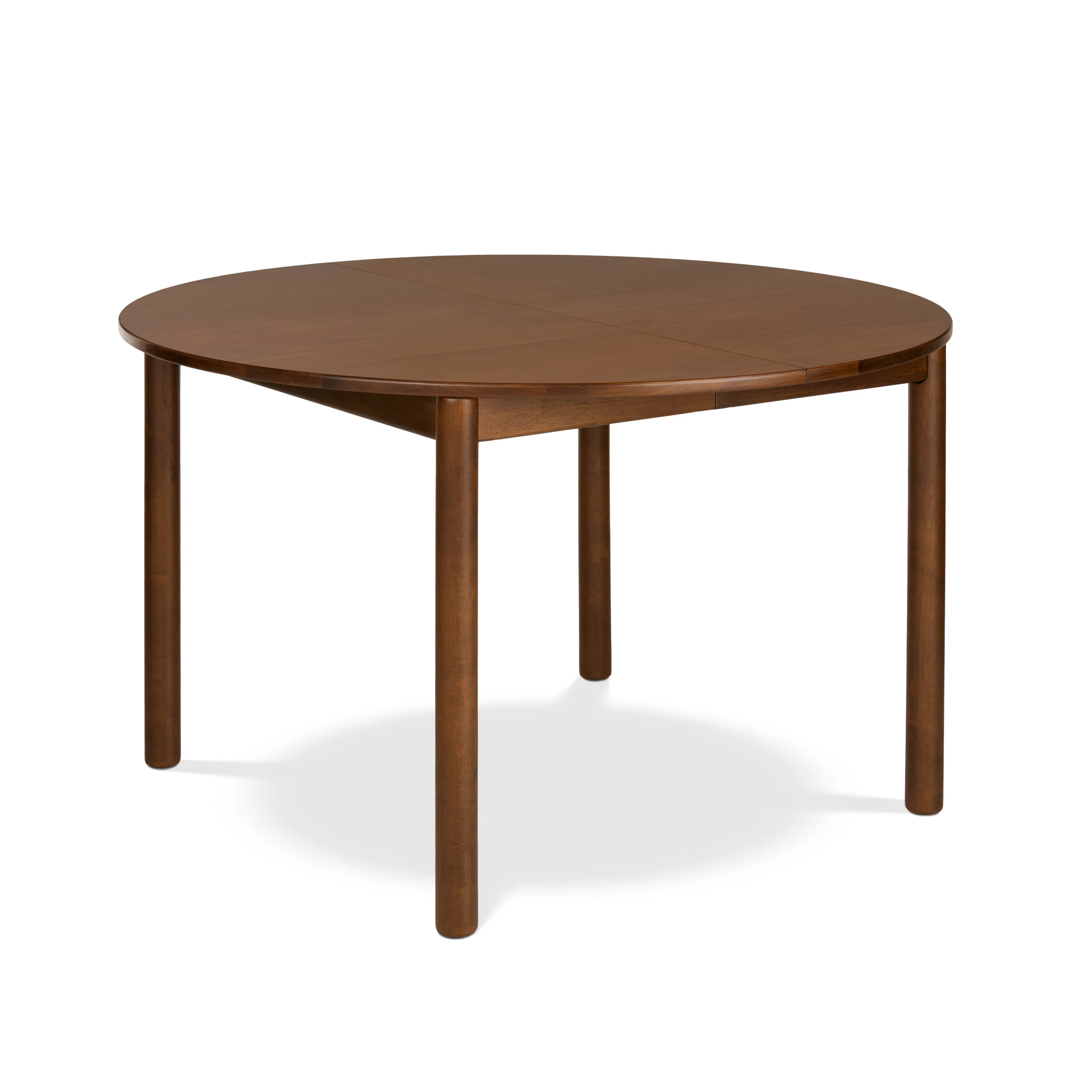 Heidi 48" - 67.75" Extendable Round Dining Table - Walnut | Article