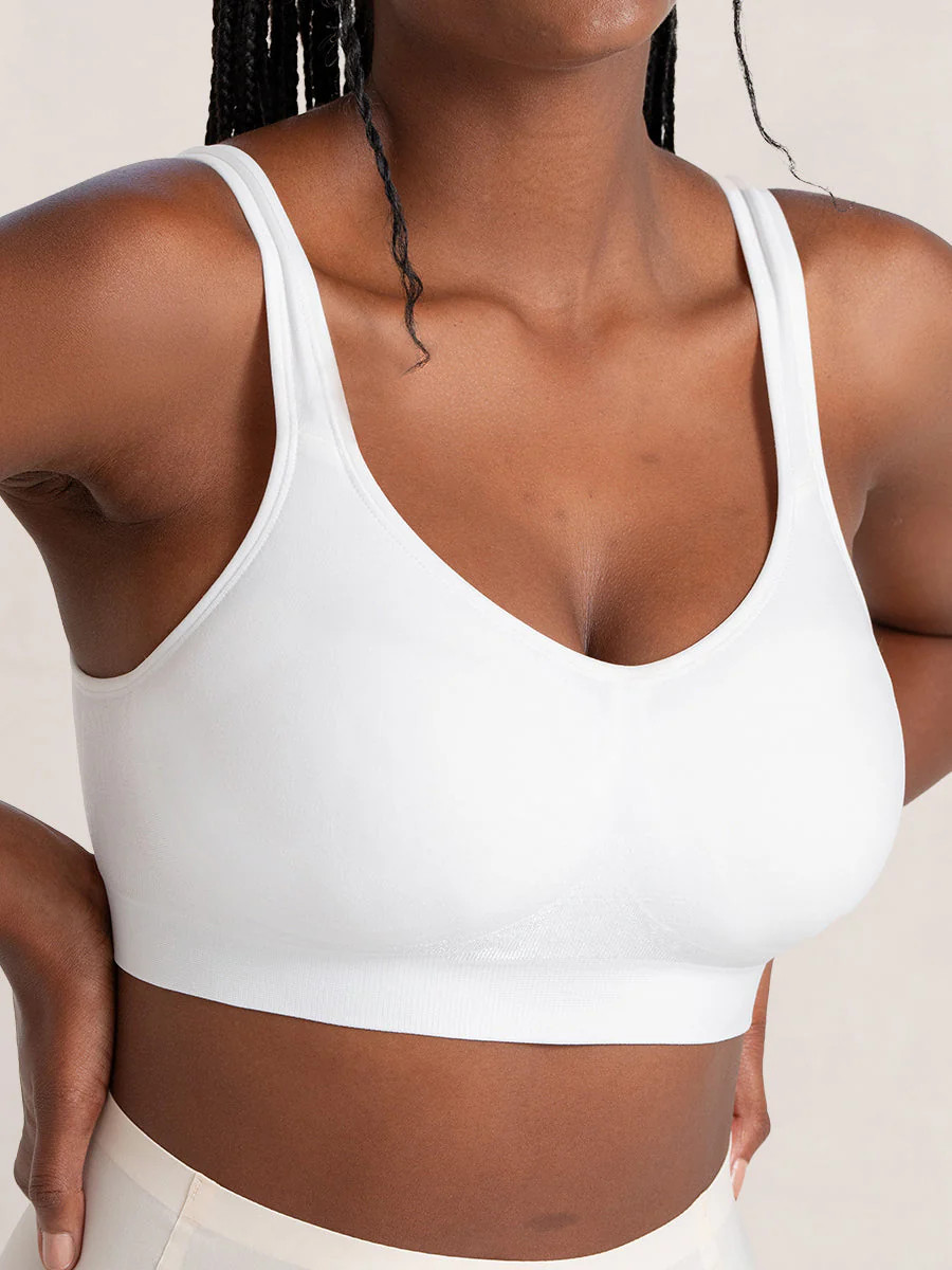 Shapermint Essentials Everyday Comfort Straps Wireless Shaping Bra | Shapermint