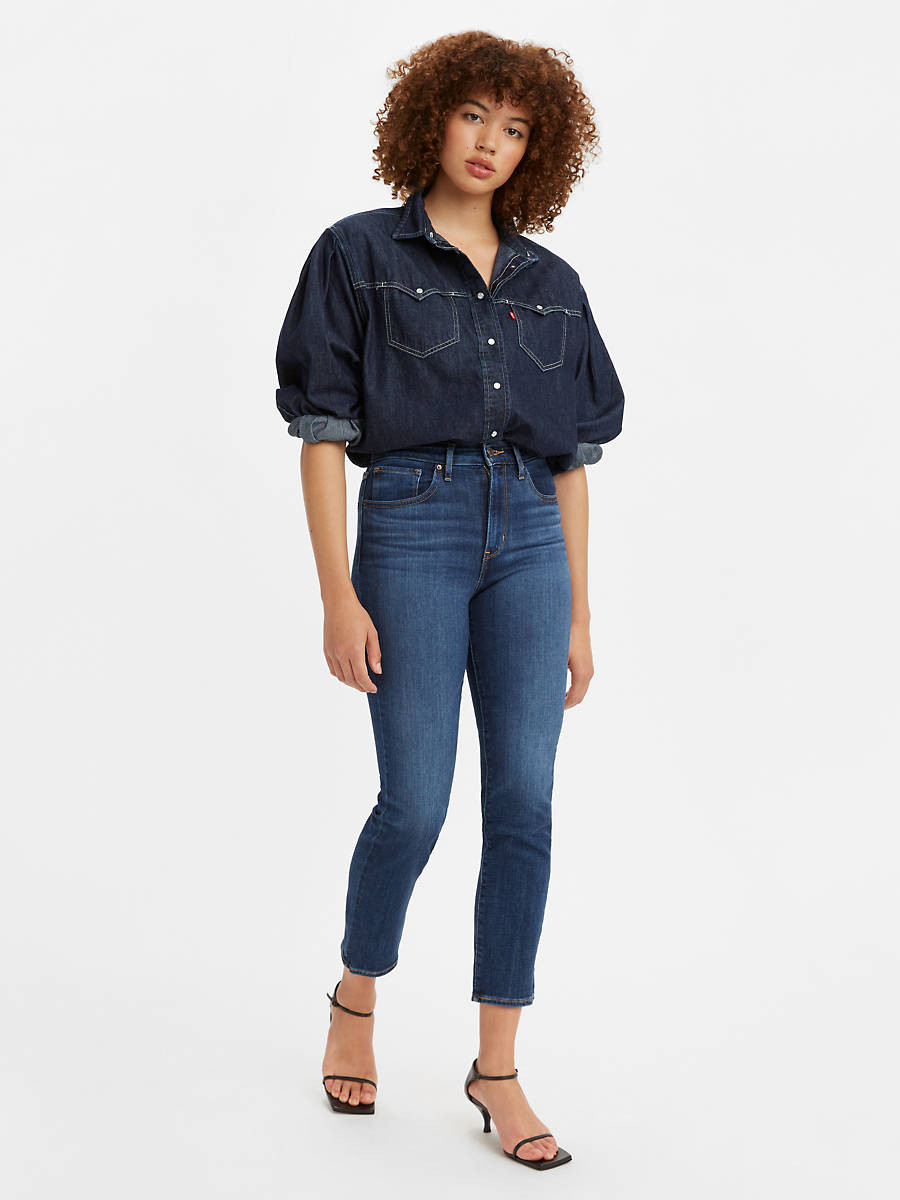 724 High Rise Straight Cropped Women's Jeans | LEVI'S (US)