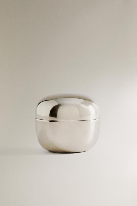LARGE ROUND METAL BOX | Zara US