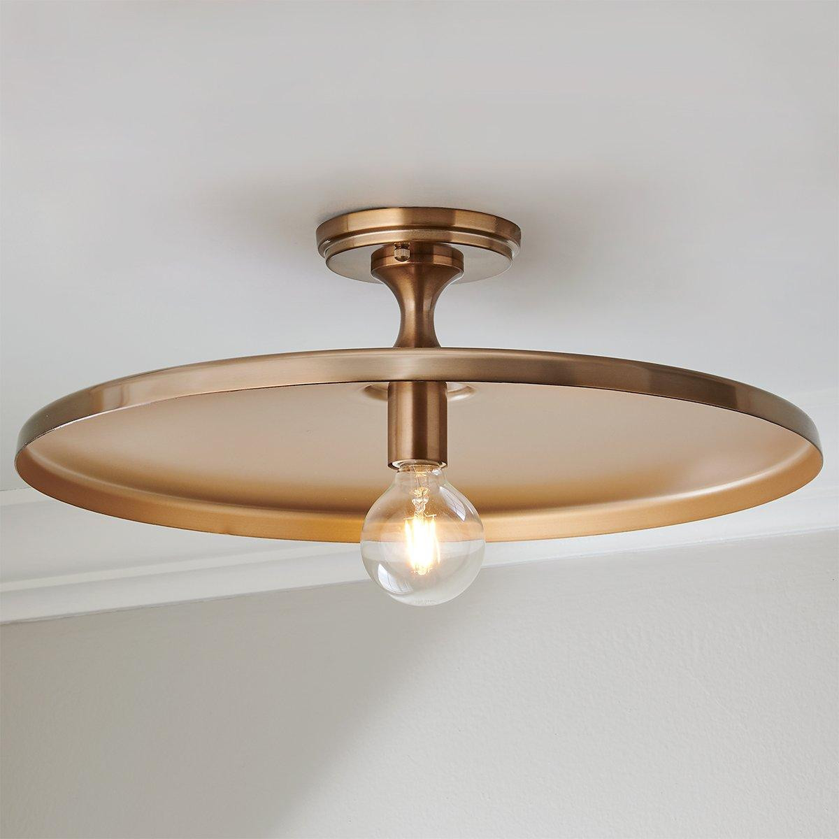Chris Loves Julia Victor Semi-Flush Ceiling Light | Shades of Light