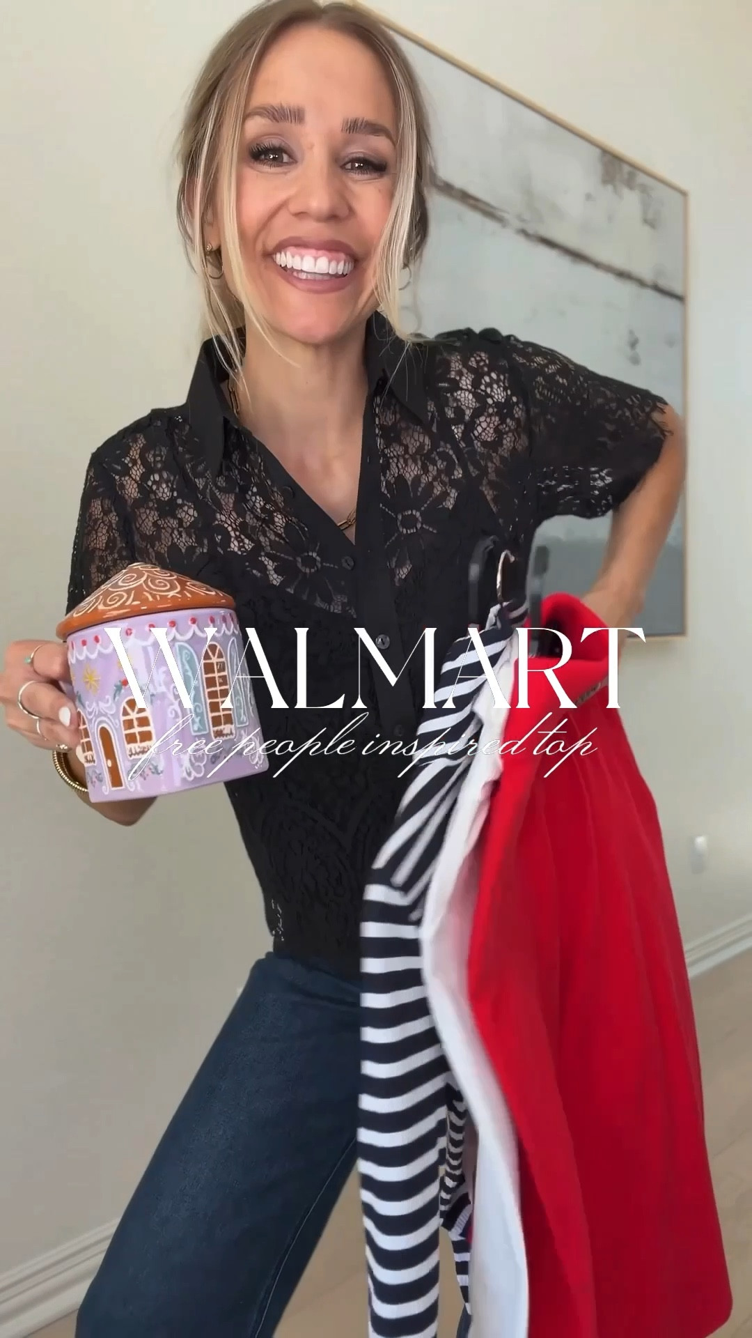 Walmart has done it again!!!!! Free People Inspired top for $14 vs $58. Perfect top to wear as a statement piece or layer with vests & jackets. A winter must - have top! 

I’m wearing size s / my tts 

5’5” | 120lbs | size 4 

#LTKgrwm #LTKFindsUnder50 #LTKootd