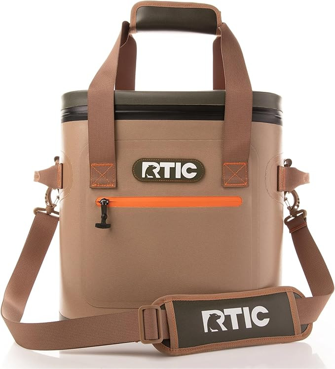 RTIC Soft Cooler 20 Can, Insulated Bag Portable Ice Chest Box for Lunch, Beach, Drink, Beverage, ... | Amazon (US)