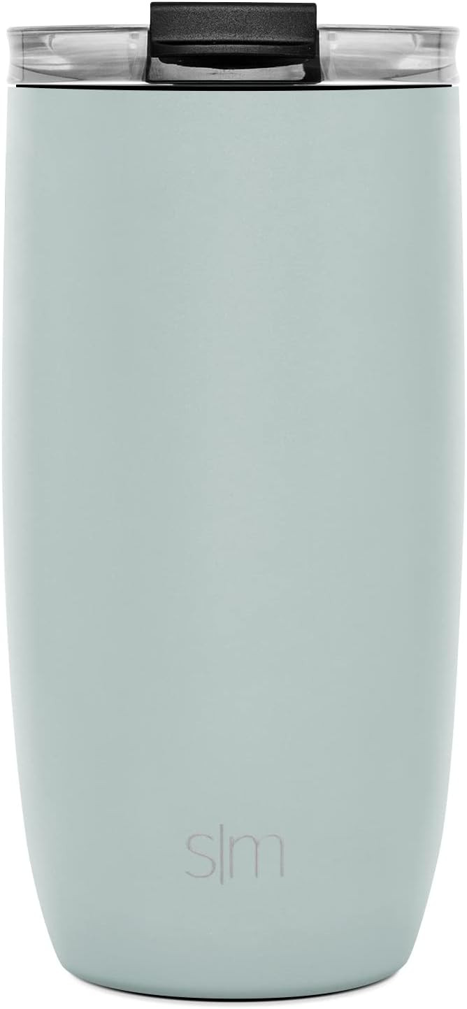Amazon.com: Simple Modern Travel Coffee Mug Tumbler with Clear Flip Lid | Reusable Insulated Stai... | Amazon (US)
