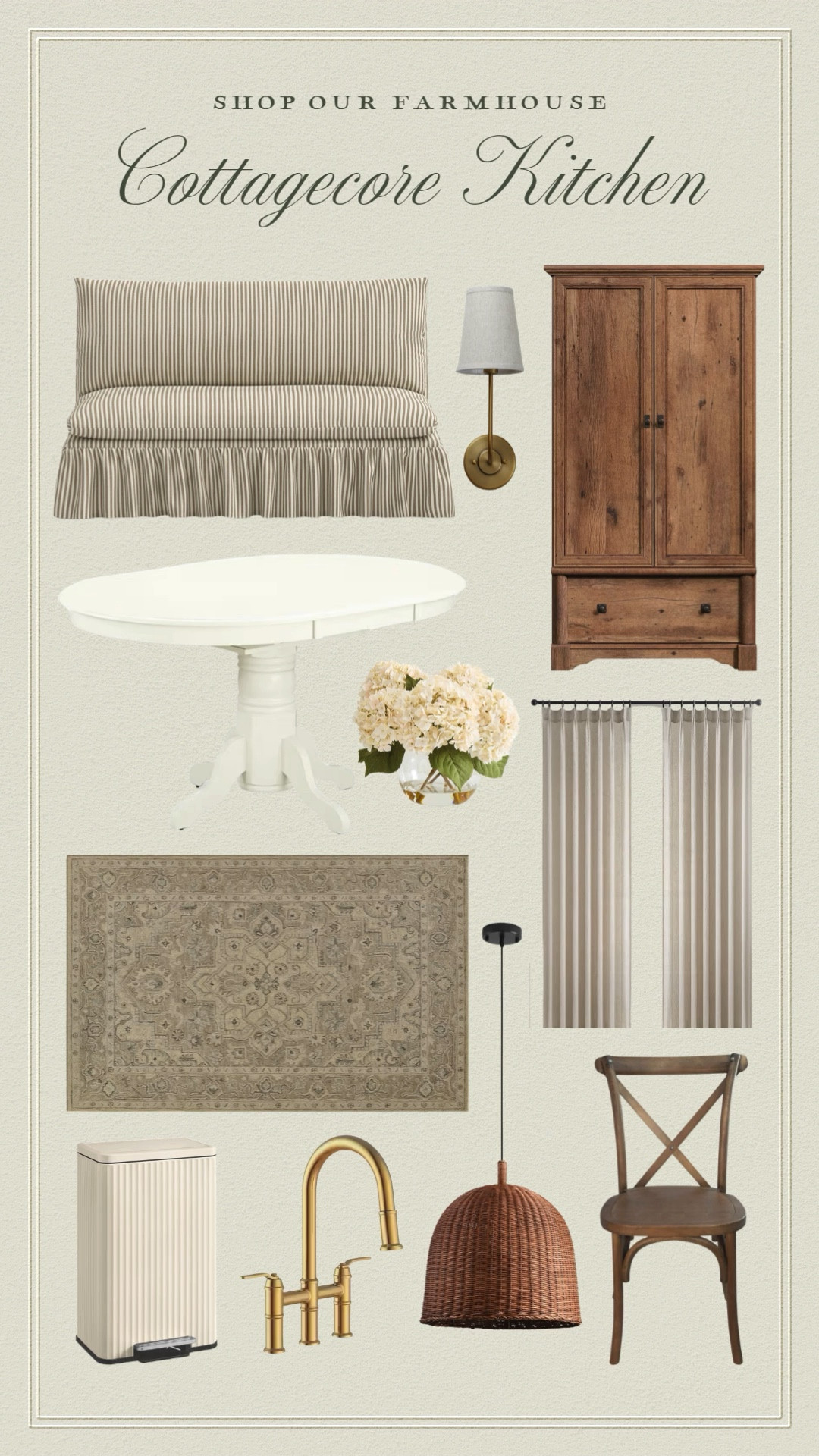 Shop our farmhouse cottagecore kitchen!



#LTKdayinmylife #LTKHome #LTKSaleAlert