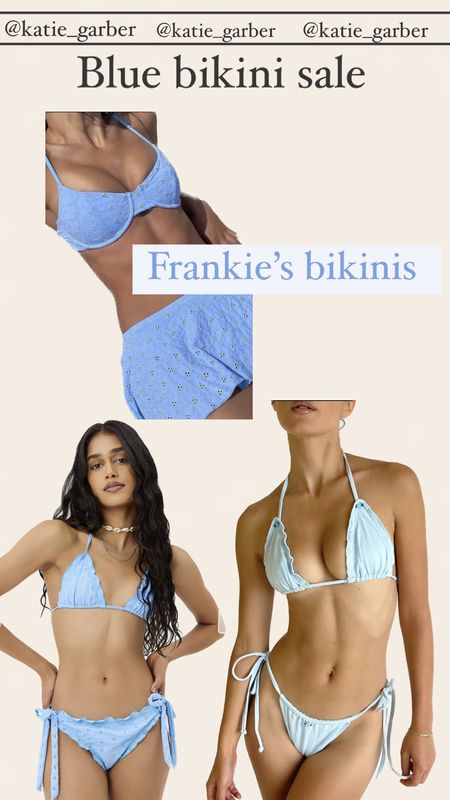 Blue bikinis || bikini sale 

#LTKFestival #LTKSale #LTKSeasonal