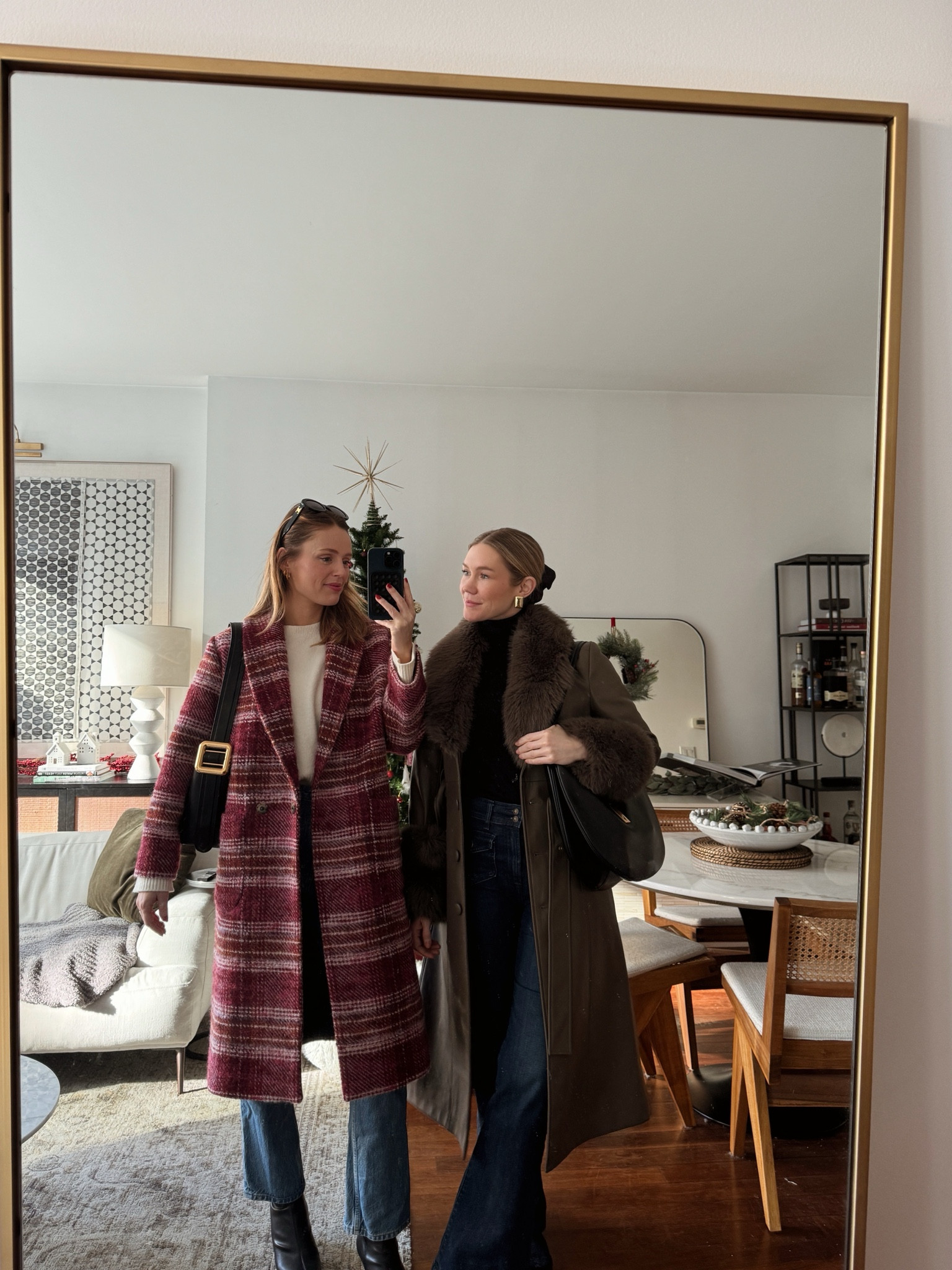 Sharing our outfits from today! 