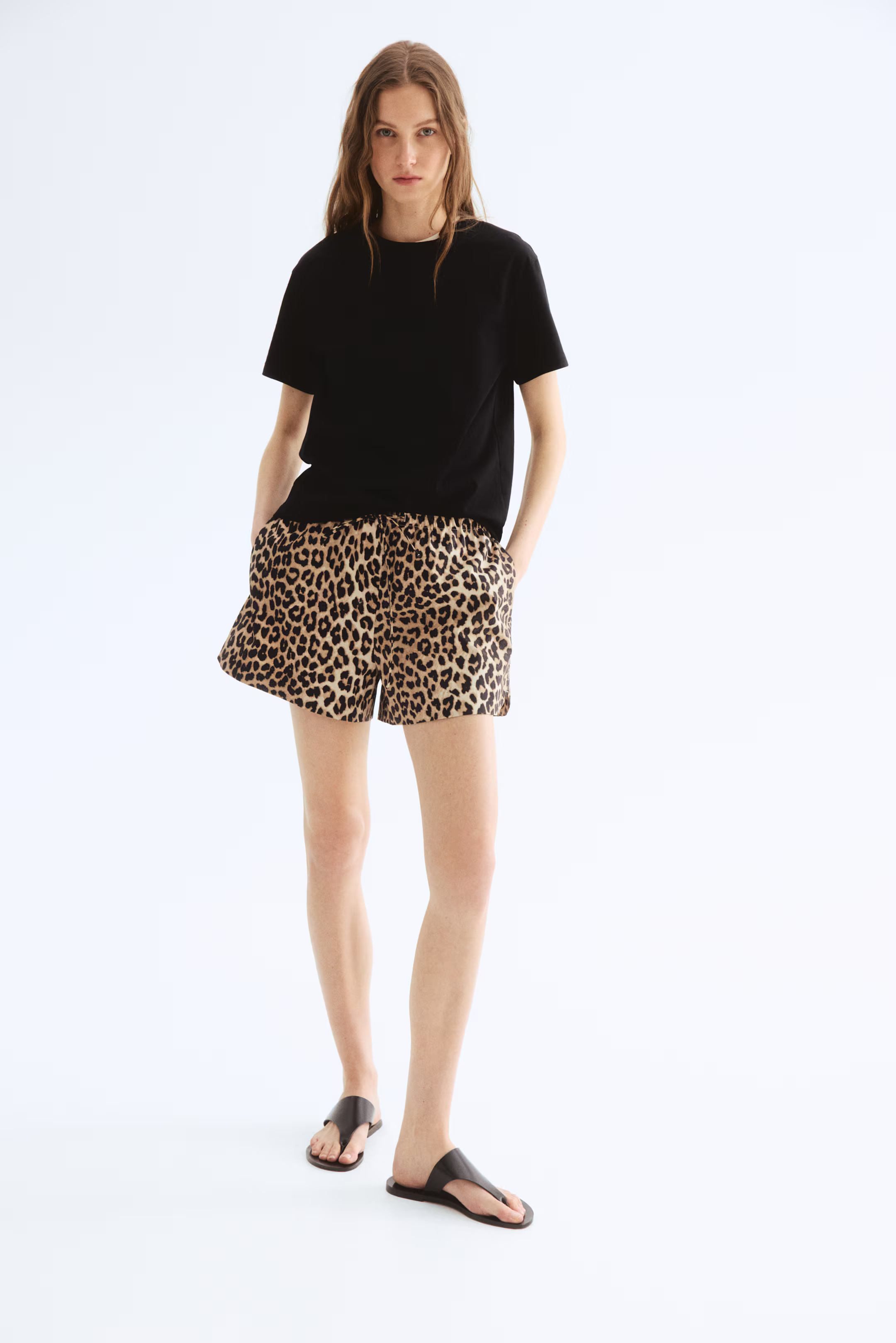 Cotton drawstring shorts | H&M (UK, MY, IN, SG, PH, TW, HK)