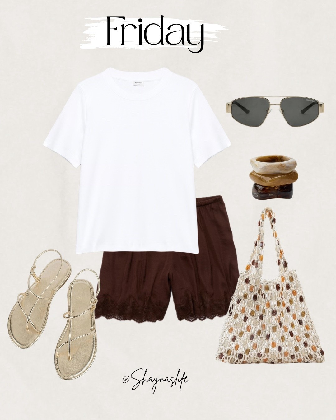 Outfit Inspo
Shorts run big I would do L for baggy fit and M for normal fit 
Tee L great quality and fit 
#atitzia #aerie #midsize #zara #amazon

#LTKMidsize