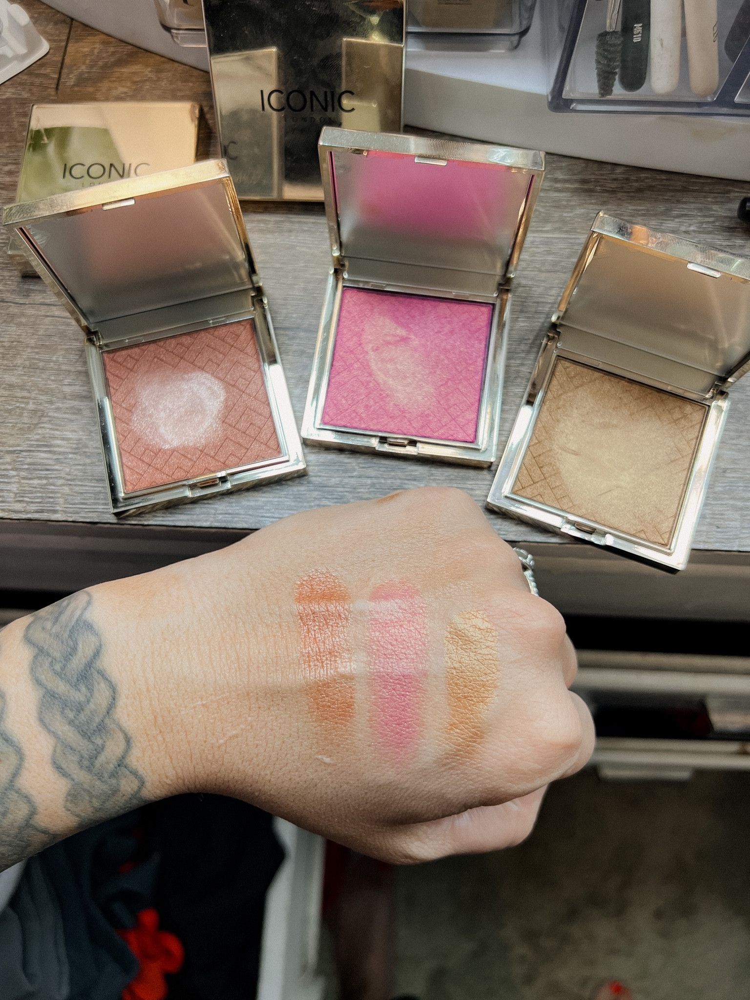 New iconic London Kissed by the Sun shimmmer cheek colors  

#LTKbeauty #LTKsalealert #LTKBeautySale