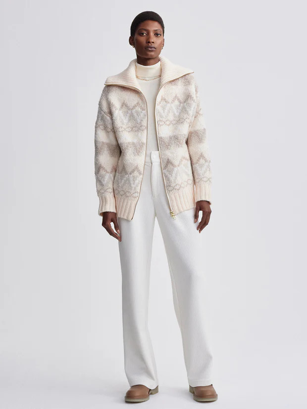 Brooke Fairisle Knit Jacket7 ReviewsStay stylishly warm in the oversized and plush Brooke Fair Is... | Varley US