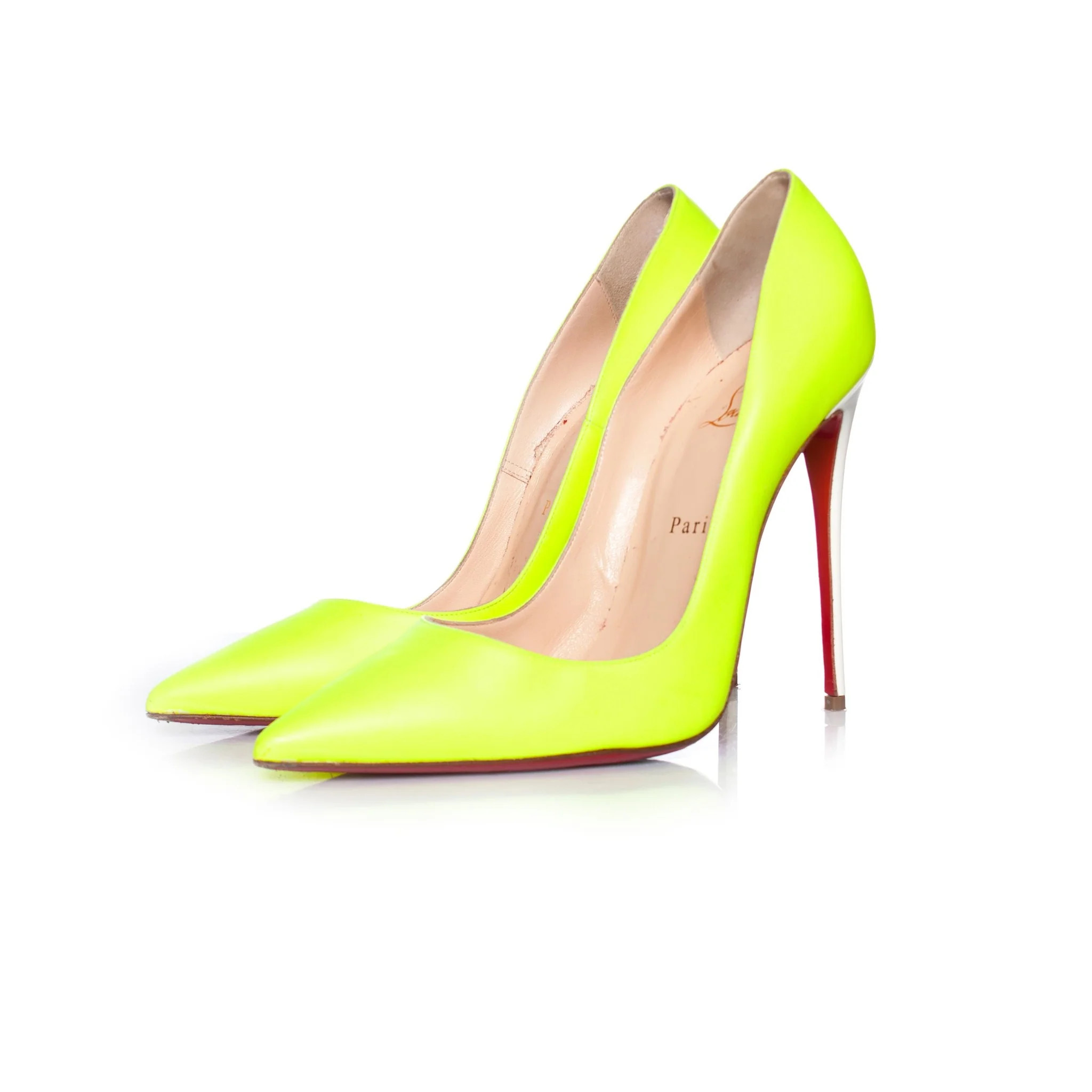 Neon yellow pump | Shop Simon