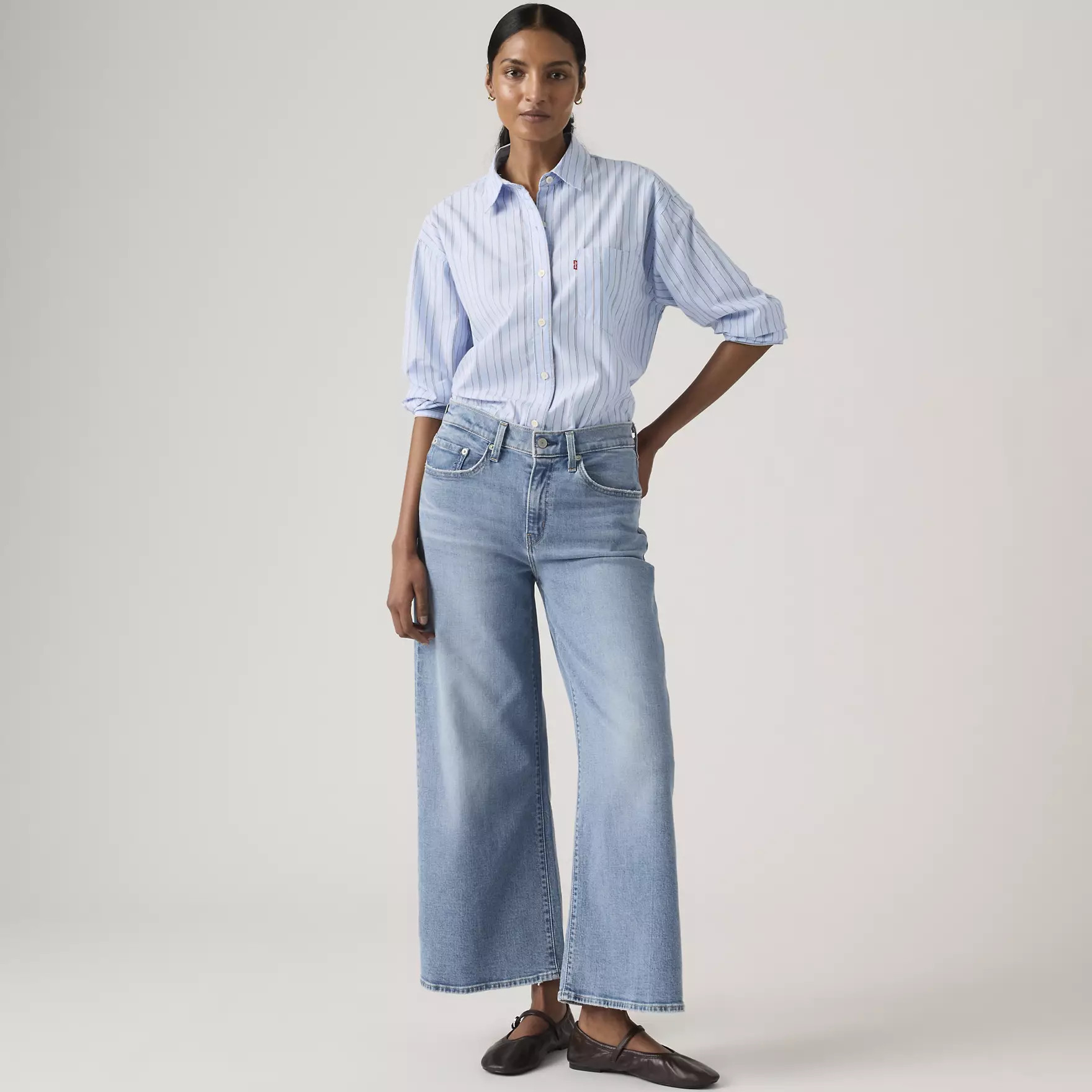 728 High-rise Wide-leg Ankle Candiani Women's Jeans | Levi's US