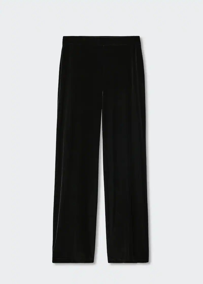 Velvet trousers | MANGO (UK)