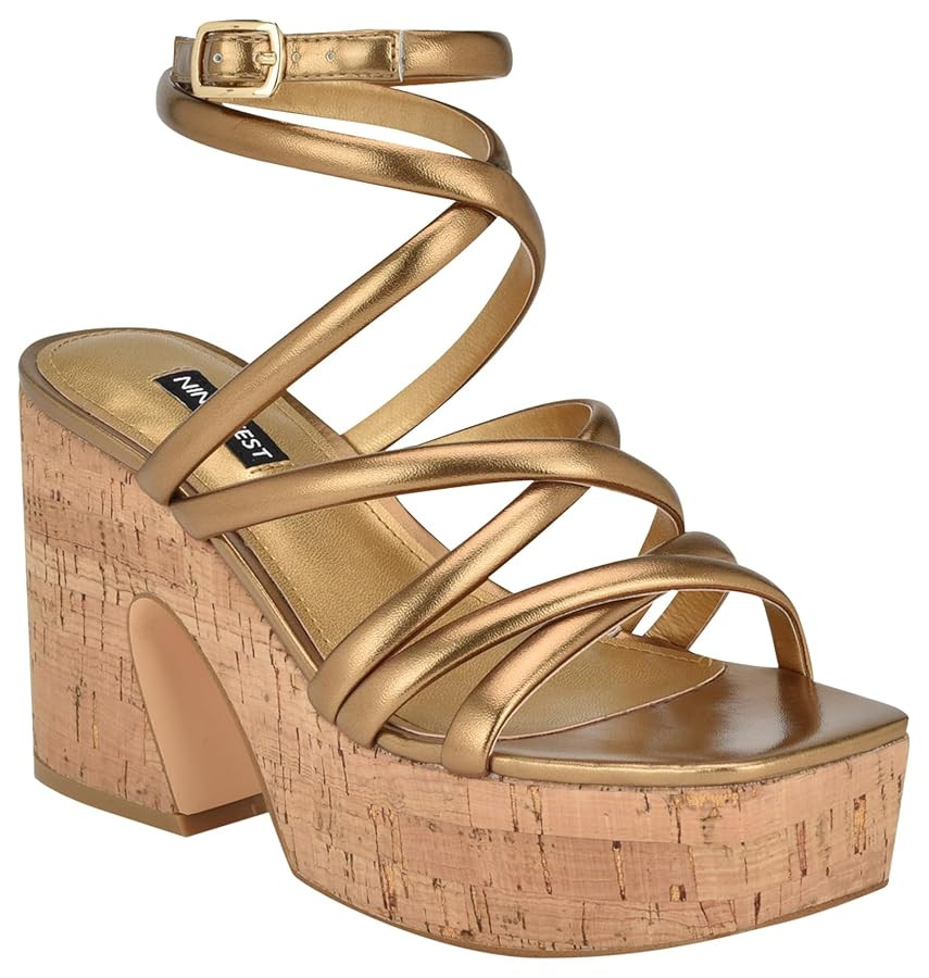 Nine West Women's Corke Wedge Sandal | Amazon (US)
