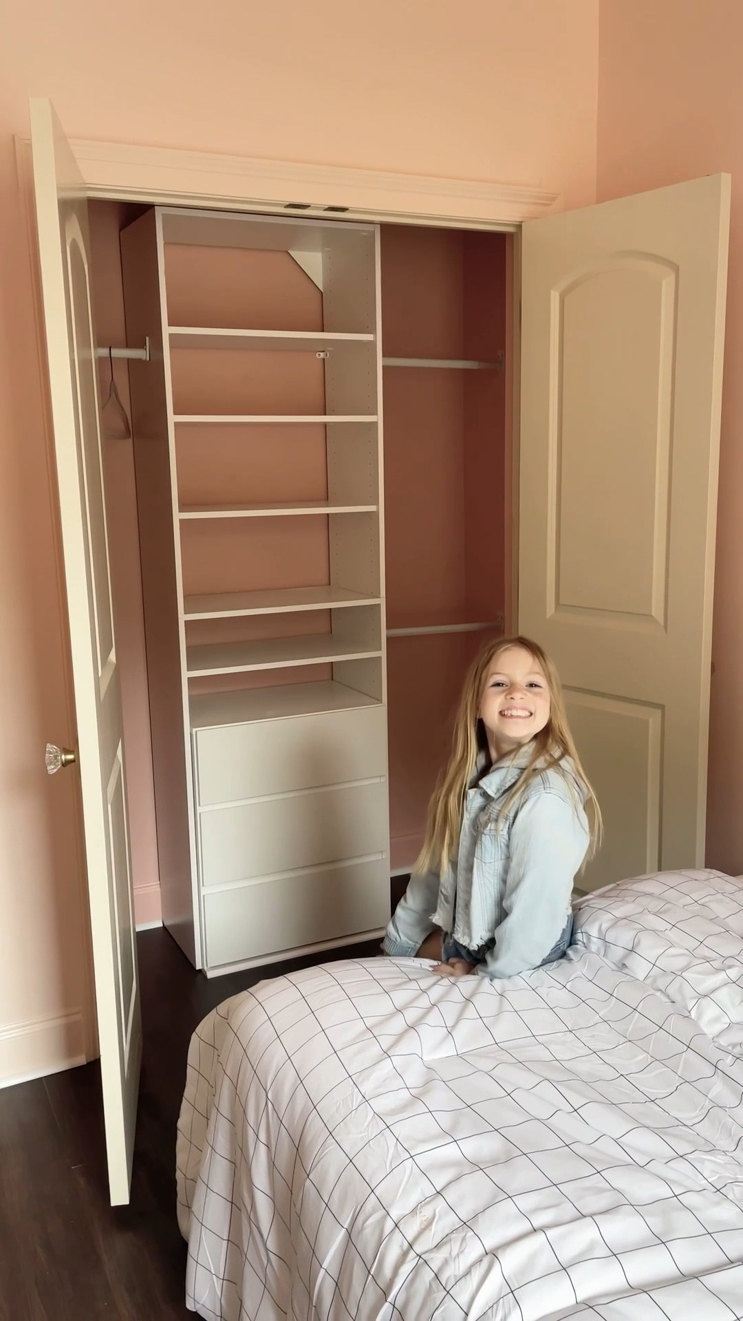 Flashback to when we organized my granddaughter’s closet. Amazing what you can do with a little effort.

#LTKFamily #LTKFindsUnder100 #LTKHome