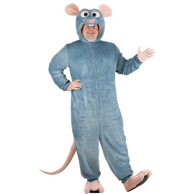 HalloweenCostumes.com 3X Men Plus Size Disney and Pixar Remy Ratatouille Costume | Adult Disney Costumes, Gray/Pink | Target