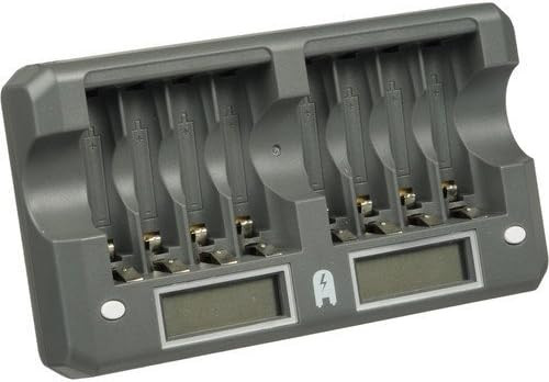 Watson 8-Bay Rapid Charger for AA / AAA NiMH or NiCd Rechargeable Batteries | Amazon (US)