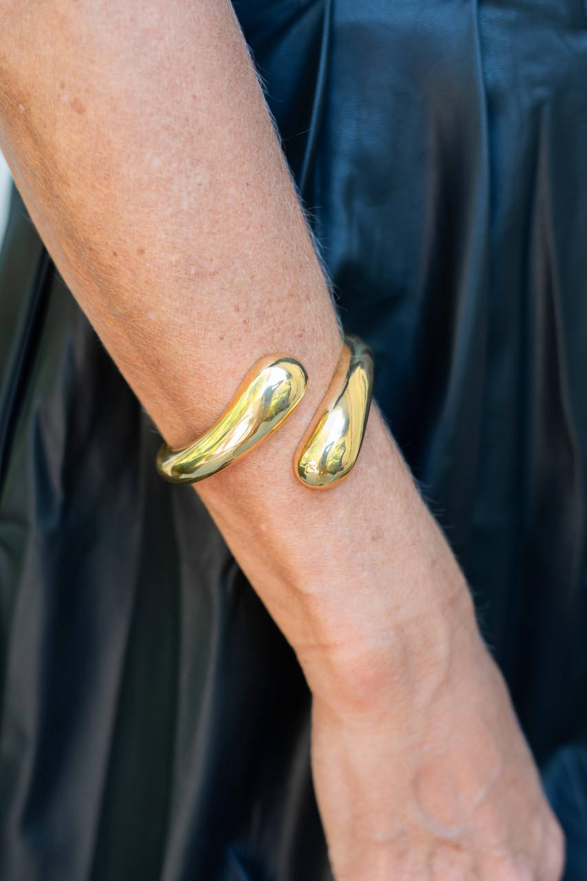 Blythe - Gold Metal Cuff - Meeghan Mullin x Lisi Lerch Collection - PreOrder December 10th | Lisi Lerch Inc