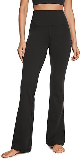 CRZ YOGA Womens Butterluxe High Waist Flare Pants 29" / 30.5" / 32" / 33.5" - Yoga Bootcut Wide L... | Amazon (US)