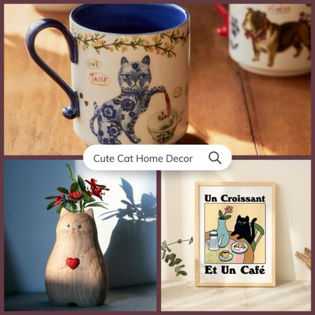 Cute cat themed home decor from Anthropologie, Nordstrom, Etsy, and more! (P.S. use code GIFTMORE for $5 off Etsy orders of $50+)

#LTKhome #LTKsalealert #LTKGiftGuide