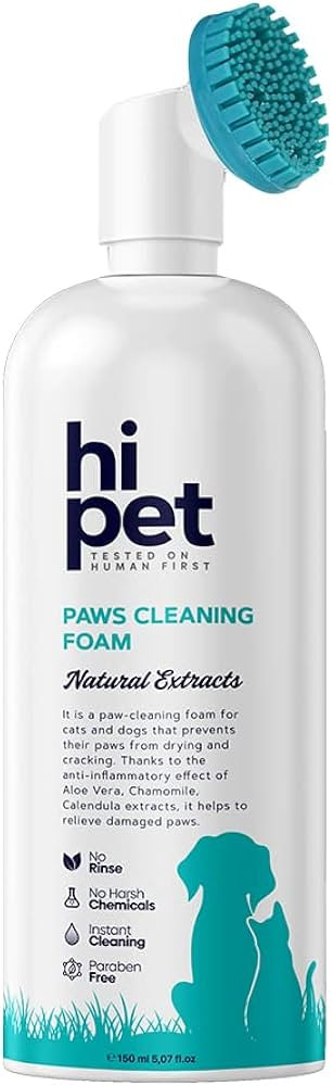 Hi Pet - Limpiador de patas de perro con cepillo limpiador de patas integrado, limpiador de patas... | Amazon (US)