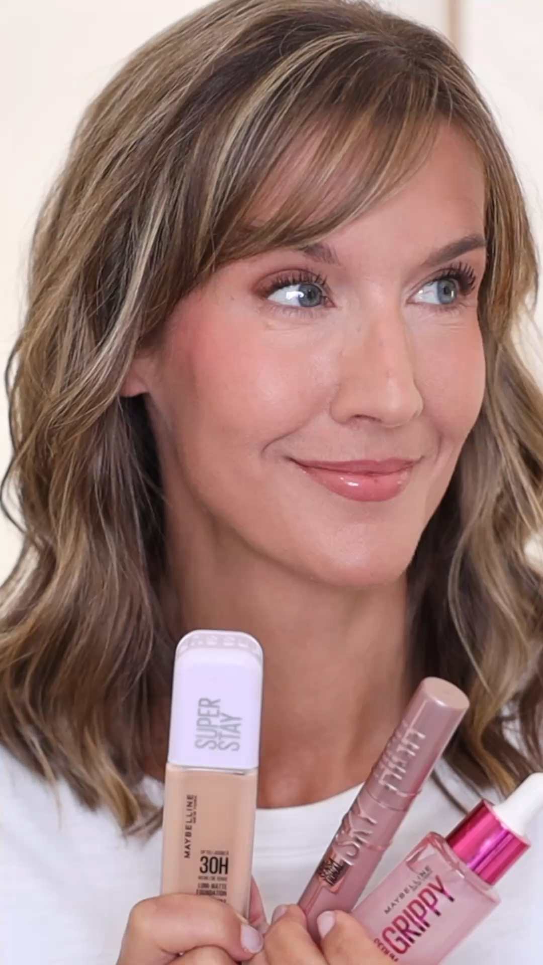 #ad Three @Maybelline repurchases I picked up recently @target, plus other favorites I’m wearing 🙂 My usual foundation shade is 125, but I grabbed 129 for summertime. I’ve linked you straight to the exact shades of blush and lips that I’m wearing 💖@targetstyle #targetpartner #MaybellinePartner

#LTKgrwm #LTKOver40 #LTKBeauty