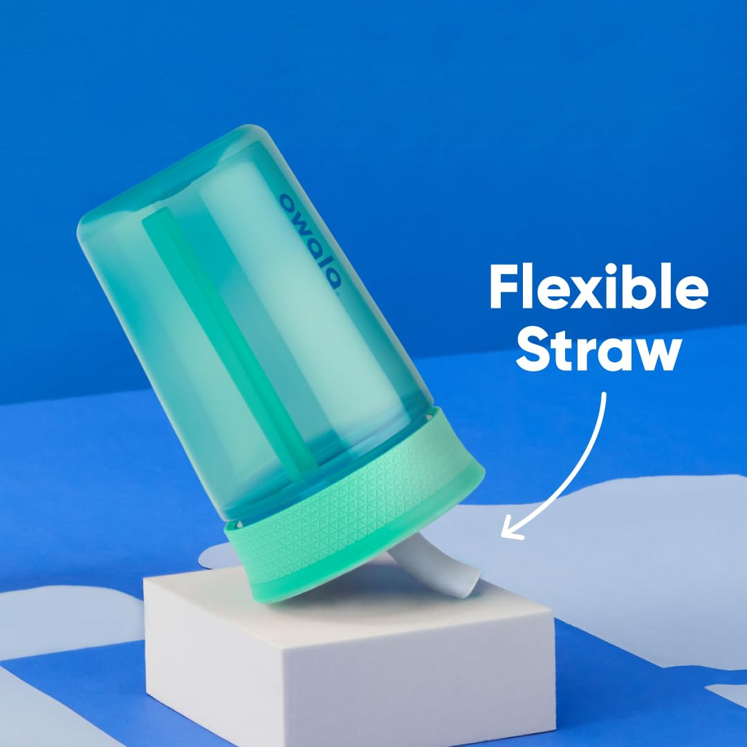 Owala Kids Insulation BPA-Free Plastic Tumbler with Spill Resistant Flexible Straw, Easy to Clean... | Amazon (US)