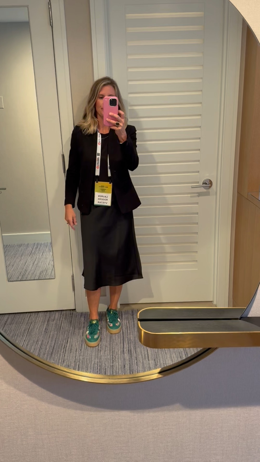 When in doubt (or when you haven’t gone to a conference in years), wear all black…

And these staples are on sale!

#LTKStyleTip #LTKWorkwear #LTKSaleAlert