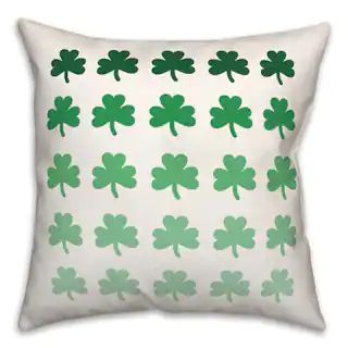 St. Patrick Shamrocks Throw Pillow | Decorations | Michaels | Michaels Stores