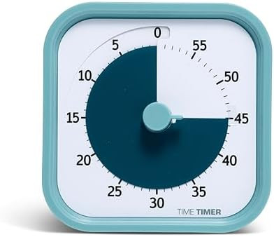 TIME TIMER Home MOD – 60-Minute Visual Timer Home Edition, Silent Operation Study Tool for Kids... | Amazon (US)