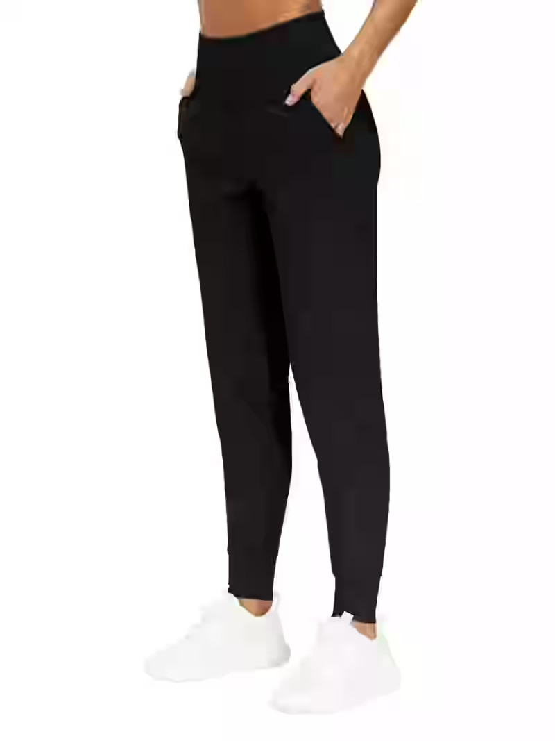 Rosvigor Yoga Women Joggers Athletic Pants for Women Elastic High Waisted Tapered Casual Pants wi... | Walmart (US)