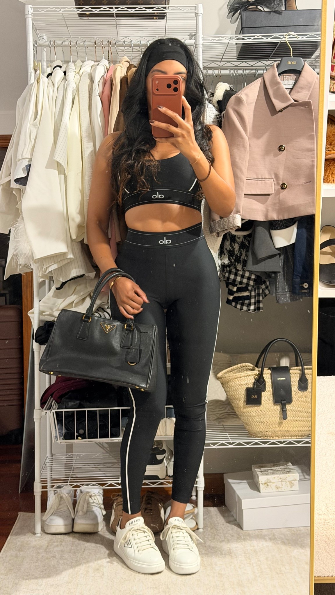 Let’s get this Body Moving with Alo. Alo is with 30% off today. #aloyoga #alo #pradasneakers #pradashoes #pradabag 

#LTKShoeCrush #LTKActive