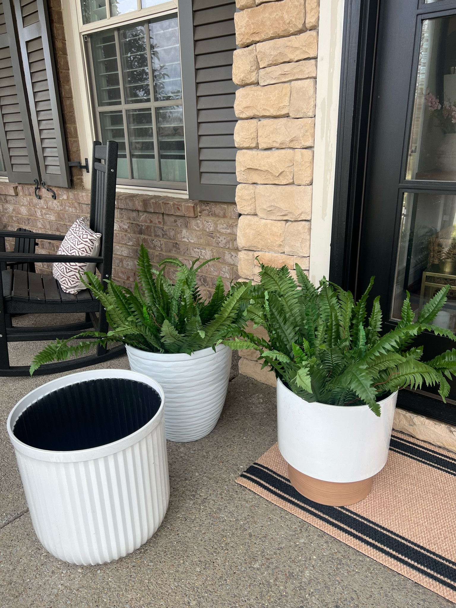 Walmart planters >$30 and the BEST faux ferns! Pack of 2!

Instant spring!!!


#LTKSeasonal #LTKSpringSale #LTKhome