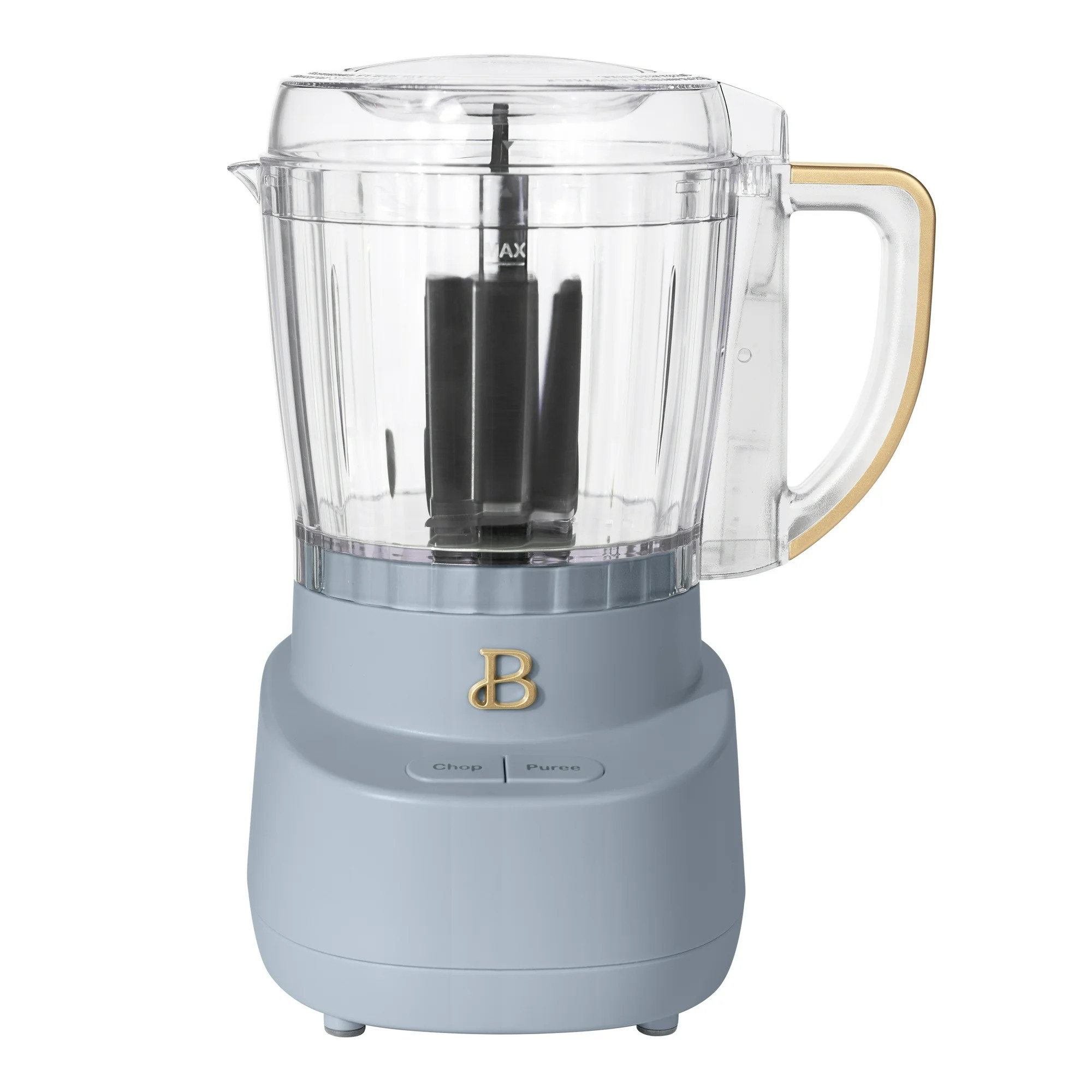 Beautiful 3-Cup Food Chopper, Cornflower Blue by Drew Barrymore | Walmart (US)