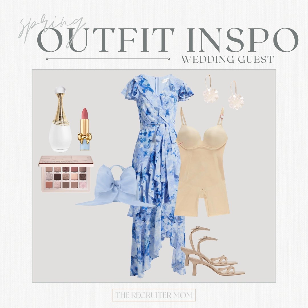 Blue spring wedding guest dress 

#LTKSeasonal #LTKWedding #LTKParties