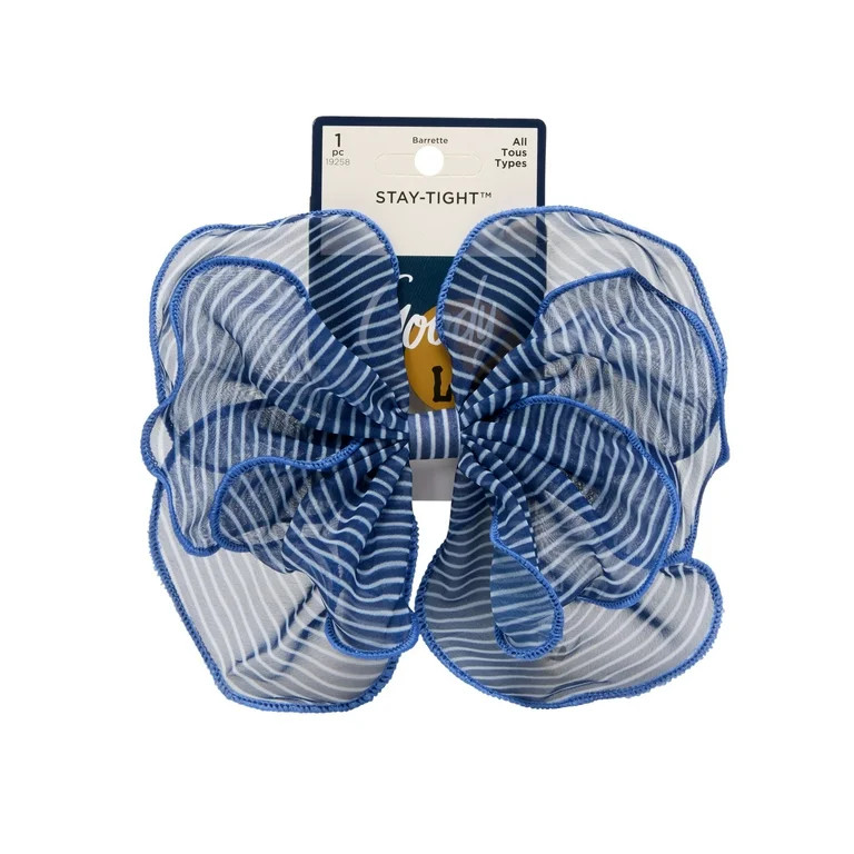Goody x Lee Pain-Free Bow Barrette Clip, Easy Styling for All Hair Types, 1 Count | Walmart (US)