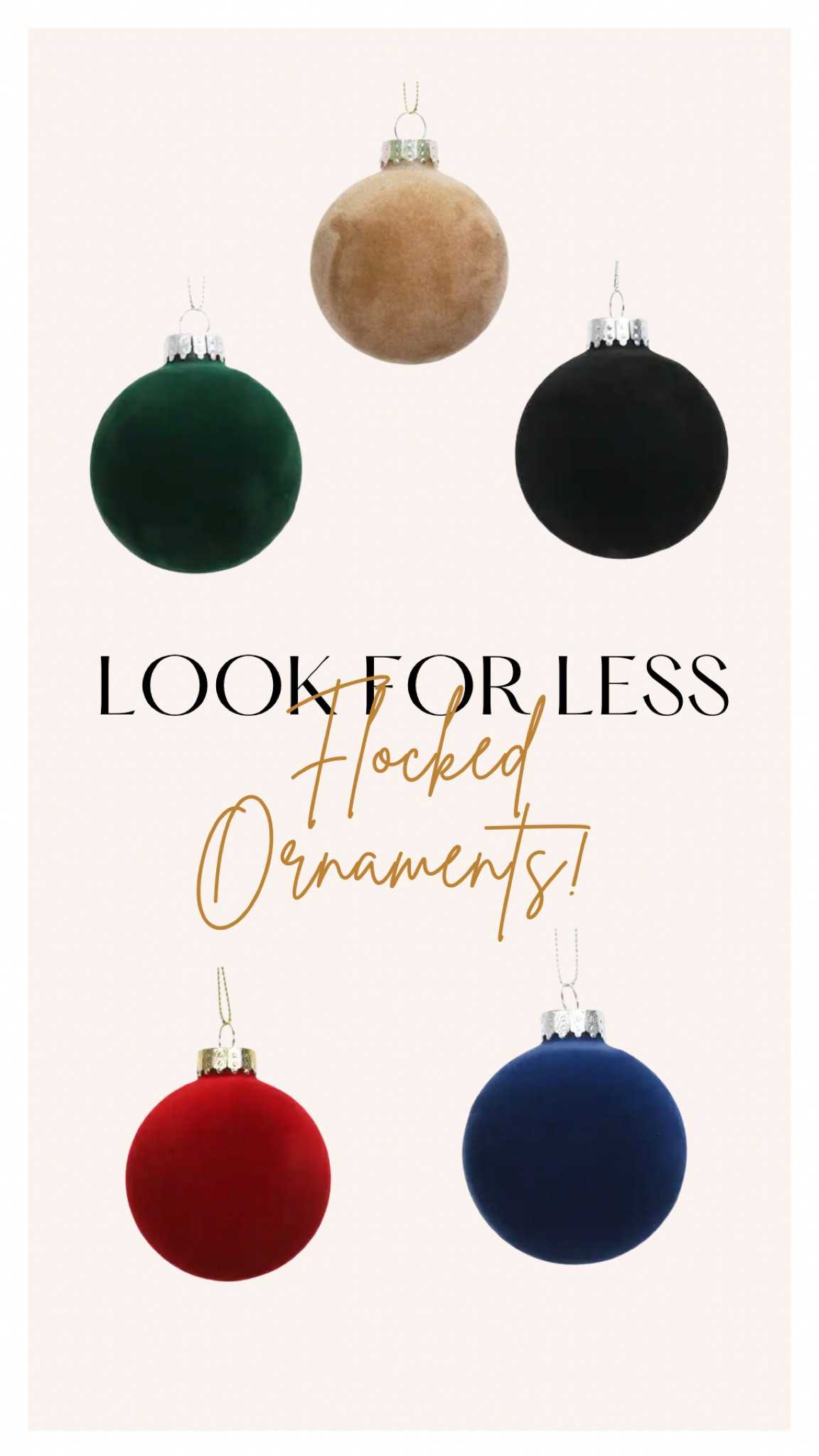 Gorgeous flocked ornaments for only 5.99 a box!
