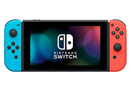 Nintendo Switch V2 Game Console - Black (HAC-001(-01) w/ OEM Blue/Red Joycon (Renewed) | Amazon (US)