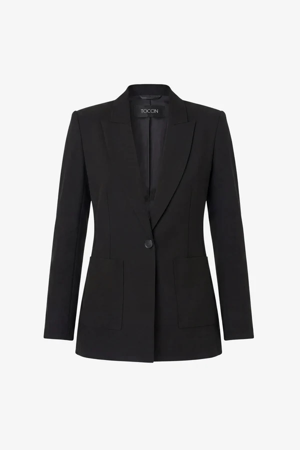 RORY SINGLE BUTTON BLAZER | Toccin
