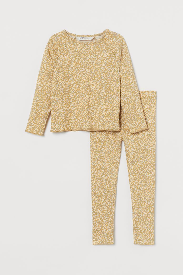 H & M - 2-piece Cotton Set - Beige | H&M (US + CA)