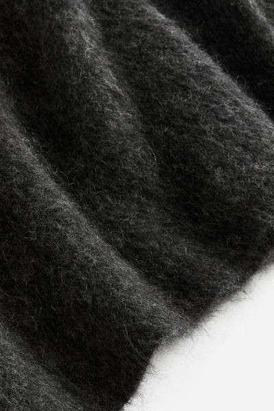 Oversized Mohair-blend Sweater - Dark gray - Ladies | H&M US | H&M (US + CA)