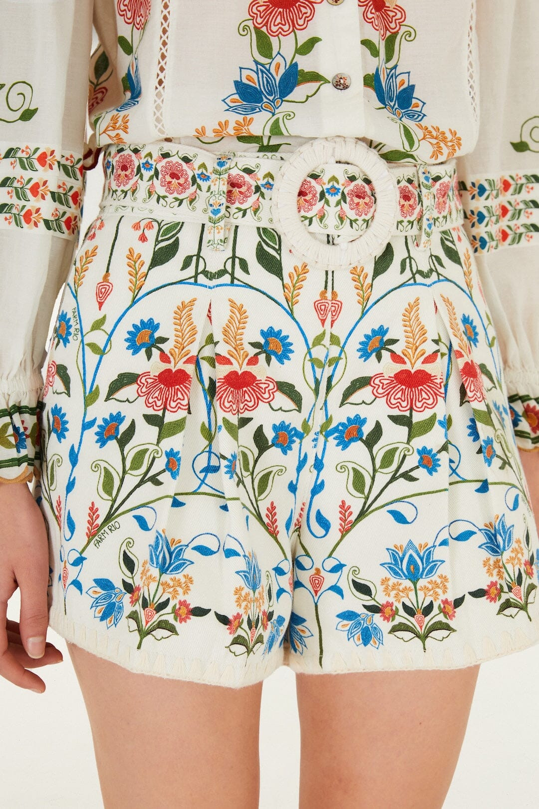Fraga Print Shorts | FARM Rio | FarmRio (US)