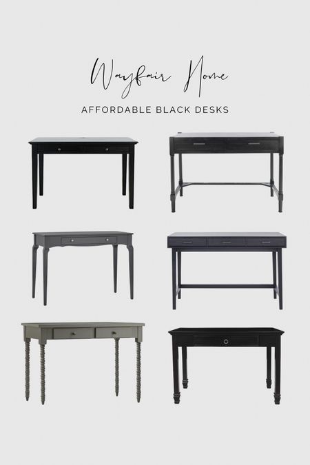Check out the black desks from Wayfair! 
Affordable home
Home office
Work from home

#LTKhome #LTKstyletip #LTKsalealert