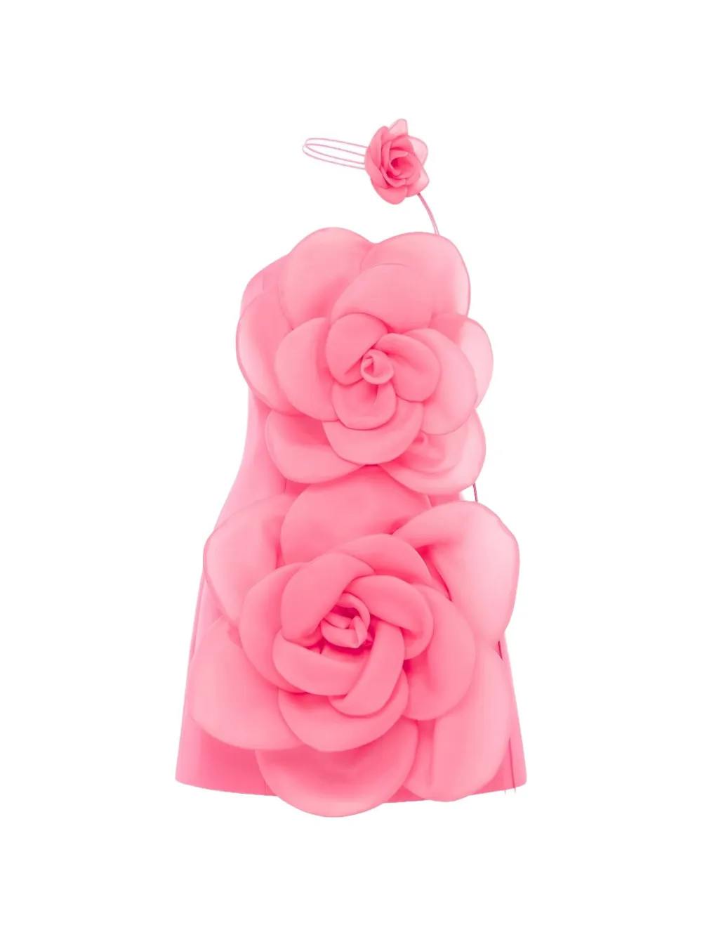 Leo Lin Minikleid Mit Blumen | Rosa | FARFETCH | Farfetch Global